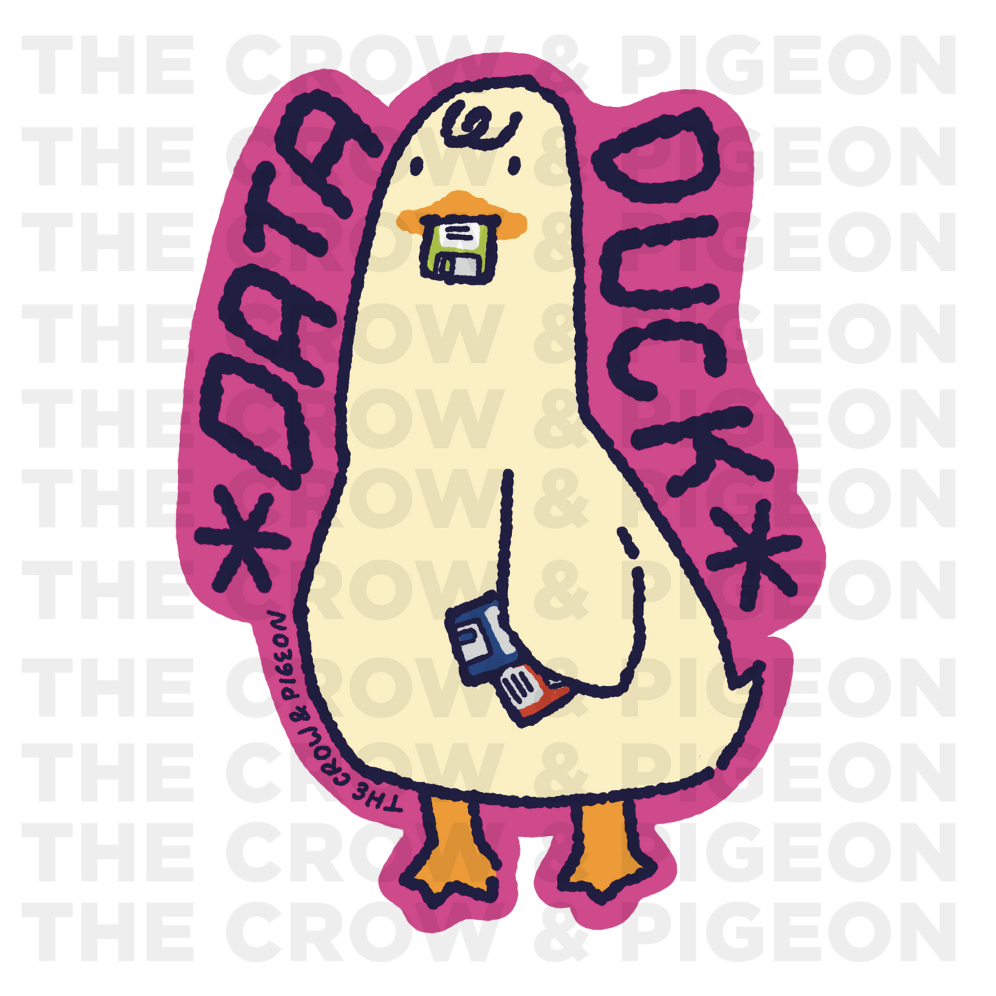 Data Duck Sticker