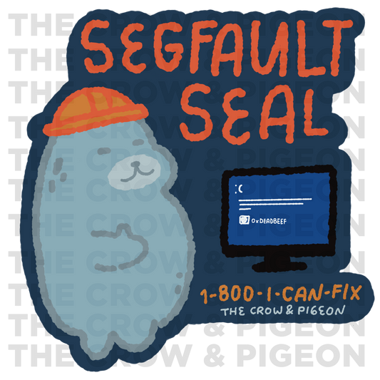 Segfault Seal Sticker