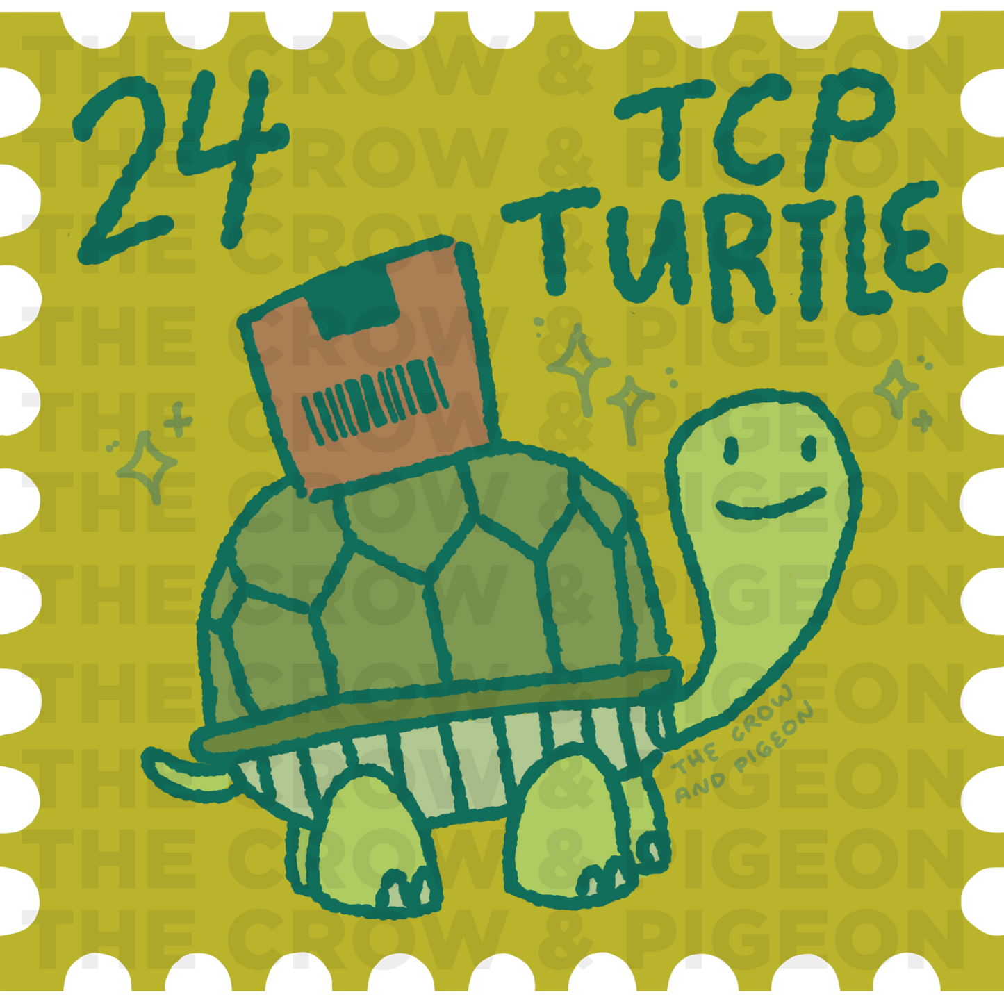 TCP Turtle Sticker