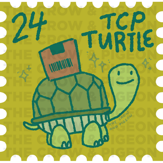 TCP Turtle Sticker